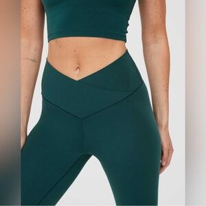 Emerald Green High-Waisted Leggings